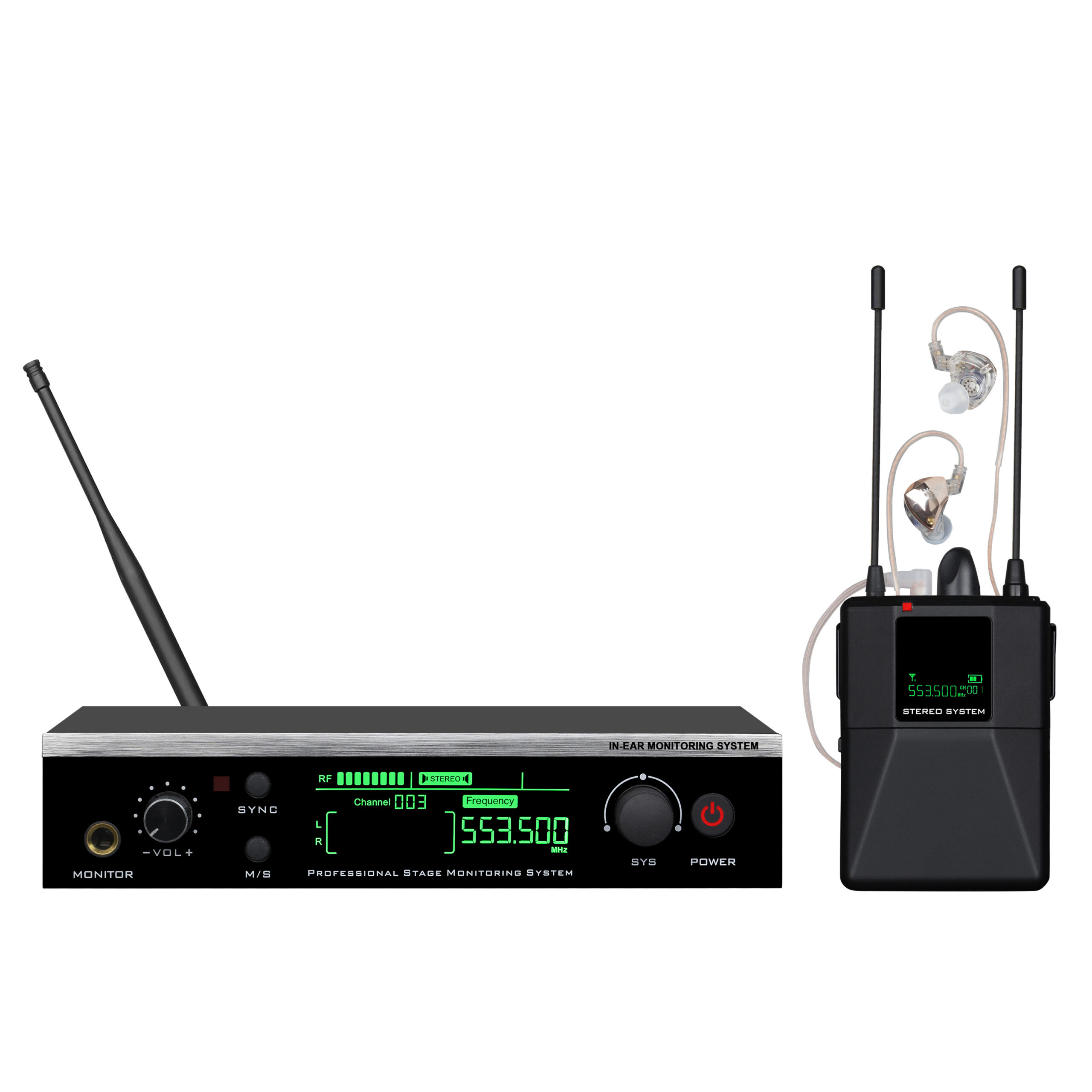 IE1 Stereo Wireless In-Ear Monitor System for Singer