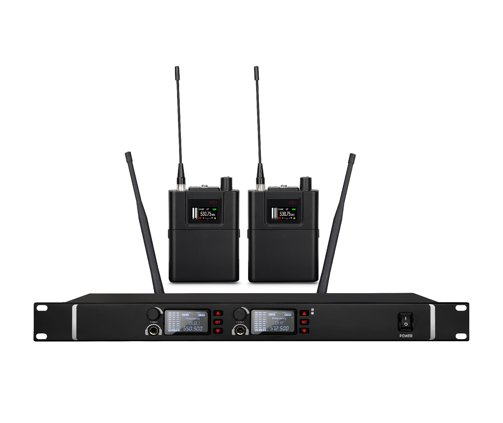 PSM-300+9100R Mono Wireless In-Ear Monitor System Four Channel