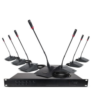 XT500 Wired Daisy-Chain Conference Main Unit Discussion-Only Gooseneck Type