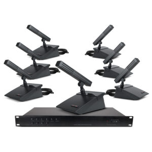 XT500 Wired Daisy-Chain Conference Main Unit Discussion-Only Square Tube Type